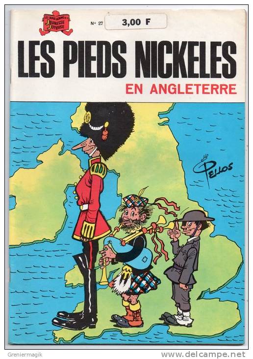 BD - Les Pieds Nickelés N° 27 En Angleterre - Pellos - Edition De 1974 - Pieds Nickelés, Les