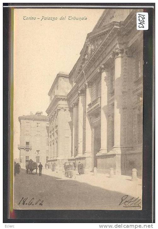 TORINO - PALAZZO DEL TRIBUNALE - TB - Autres Monuments, édifices