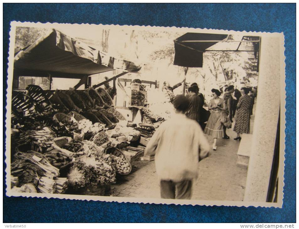 CP PHOTO...MARCHE NON SITUEE..PEUT ETRE ST REMY DE PROVNCE....NON ECRITE - Autres & Non Classés