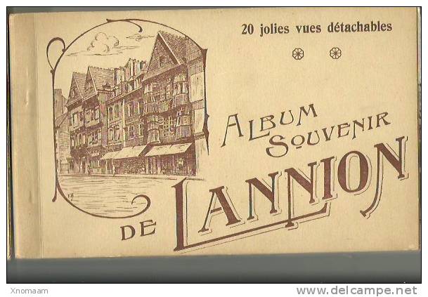 22 - Carnet De 20 Cartes Postales Anciennes De LANNION - Lannion