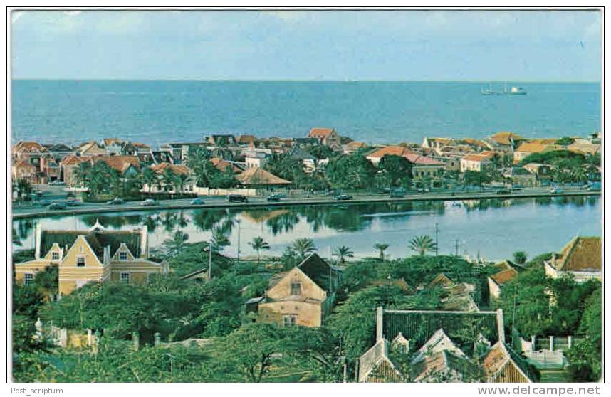 Amérique - Curuçao - View From Ararat Hill Overlooking Willemstad And Old Residential Section - Curaçao