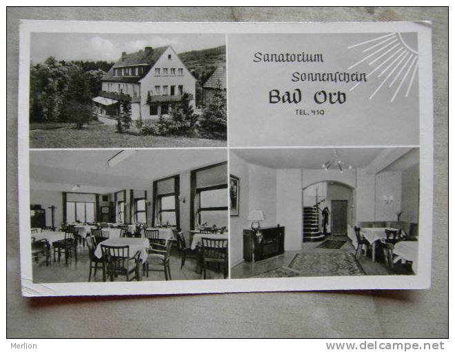 Bad Orb - Sanatorium Sonnenschein - Tel 419 -    PU 1958    D103675 - Bad Orb