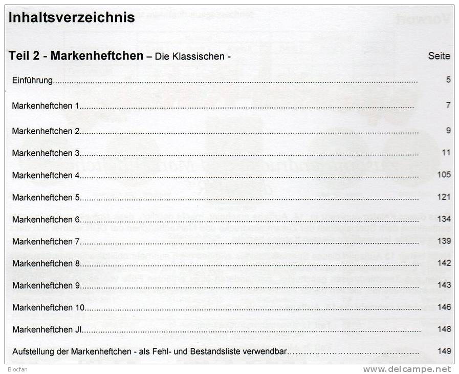 Markenhefte/SMH Kataloge Teil 2+ 3 DDR 2013 Neu 50€ Mit Freimarken Und Sondermarken Booklet Special Catalogue Of Germany - Germany