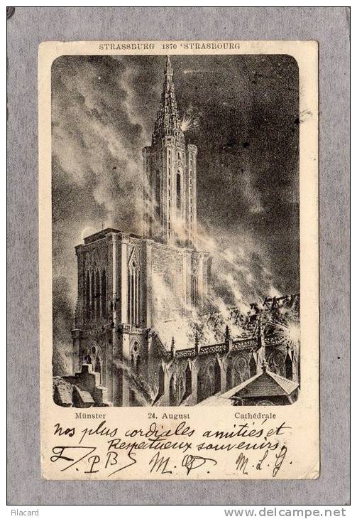 38144   Germania,  Munster  - 24. August  -  Cathedrale,  VG  1909 - Muenster