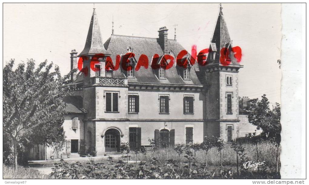 87 - ORADOUR SUR VAYRES  -  CHATEAU DE CALLENDREAU  - EDITEUR THEOJAC - Oradour Sur Vayres