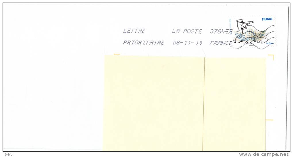FRANCE - Timbre Du Carnet Sourires -  2010 Sur Lettre - Covers & Documents
