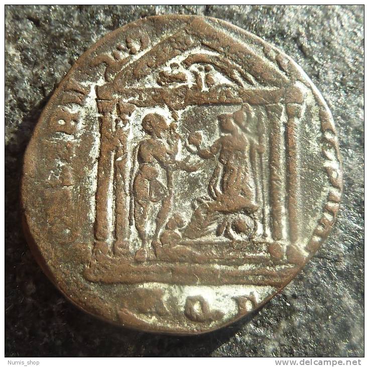 Roman Empire - #316 - Constantinus I - TEMPEL! - VF! - La Tetrarchía Y Constantino I El Magno (284 / 307)