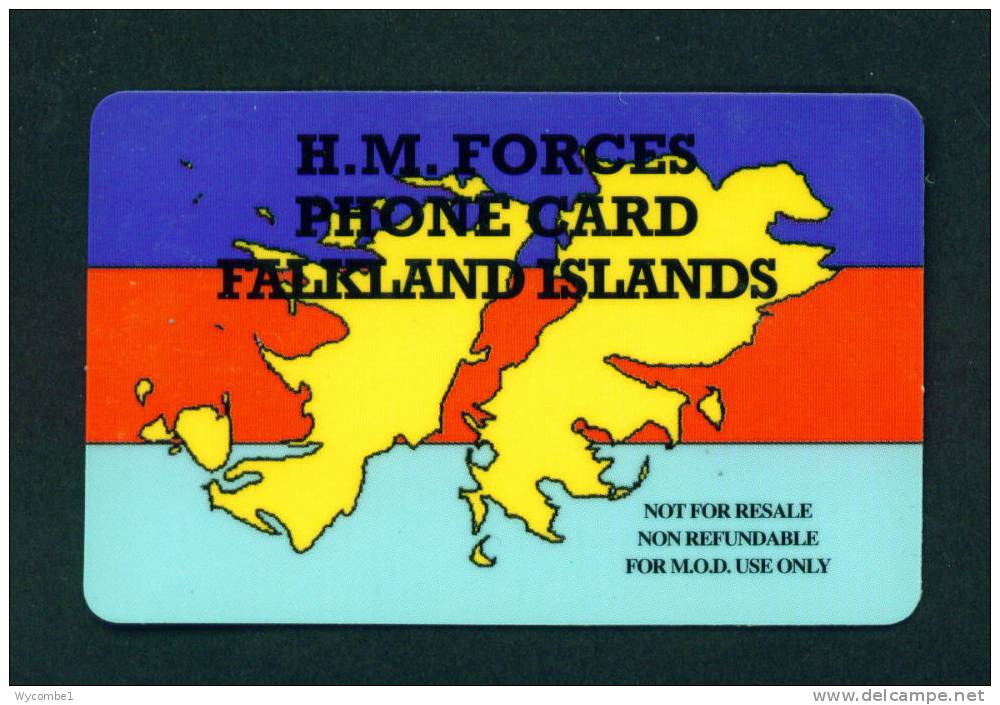 FALKLAND ISLANDS - Remote Phonecard As Scan - Falkland Islands