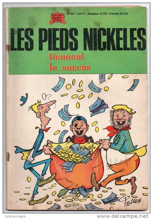 BD N°52 - Les Pieds Nickelés Tiennent Le Succès - Pellos - Edition 1966 - Pieds Nickelés, Les