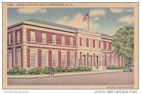 West Virginia Parkersburg Post Office - Parkersburg