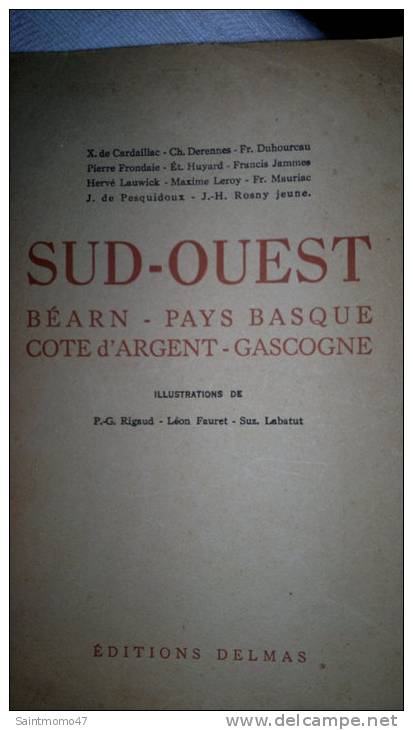 SUD OUEST BEARN PAYS BASQUE COTE D ARGENT GASCOGNE - Pays Basque