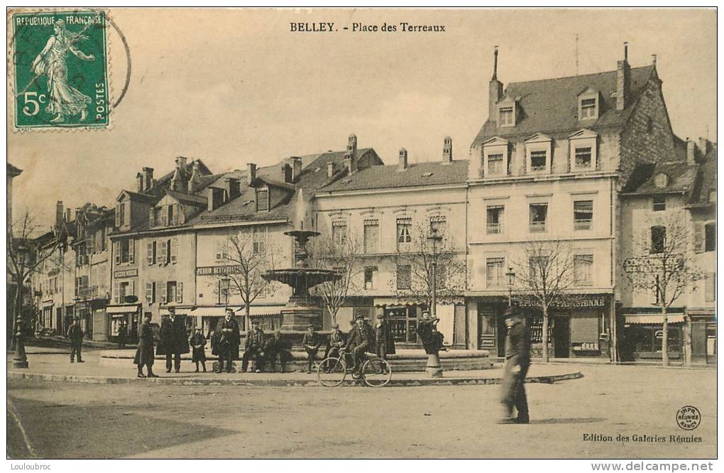 01 BELLEY  PLACE DES TERREAUX - Belley