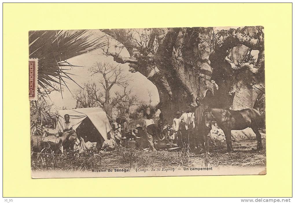 Mission Du Senegal - Un Campement - Sénégal