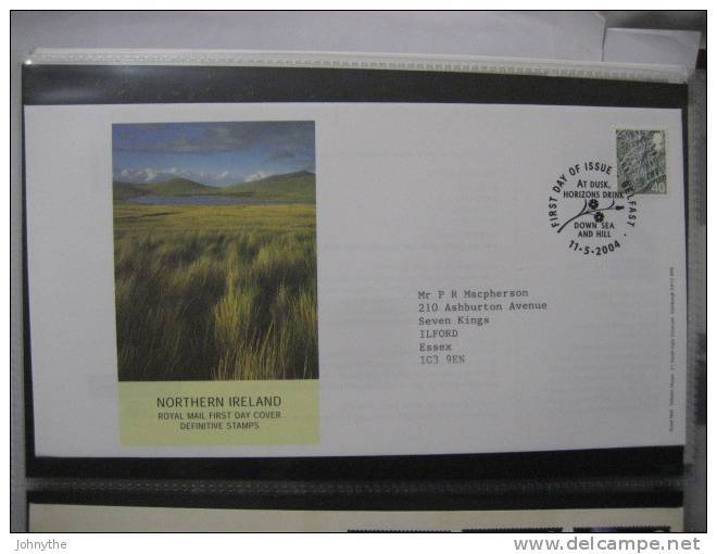 Great Britain 2004 Regional Definitives Northern Ireland Fdc - 2001-2010 Em. Décimales