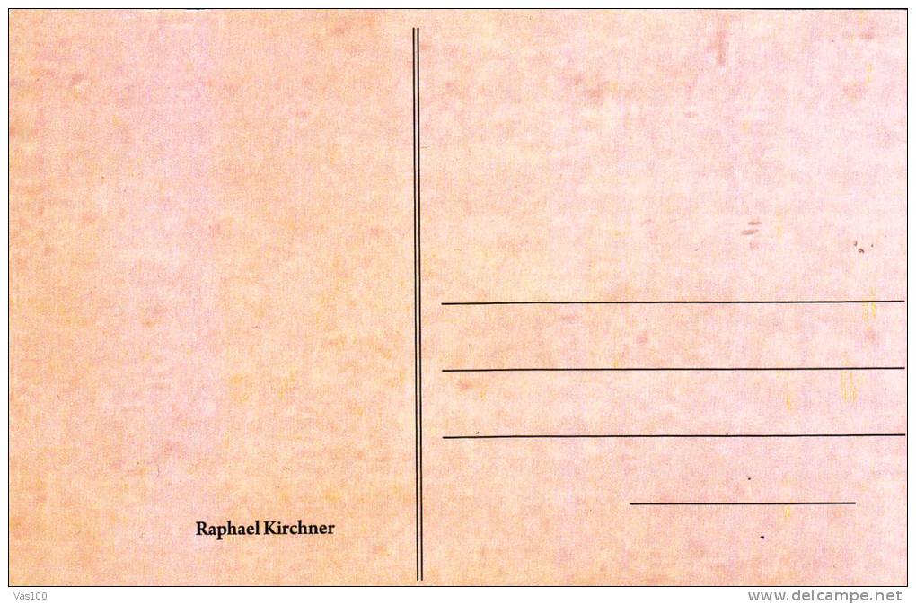 PAINTING KIRCHNER RAPHAEL, POSTCARD UNUSED - Kirchner, Raphael