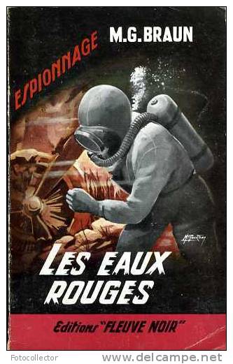 Les Eaux Rouges Par MG Braun - Fleuve Noir