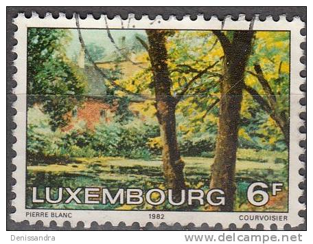 Luxembourg 1982 Michel 1047 O Cote (2008) 0.30 Euro Paysage été Cachet Rond - Used Stamps