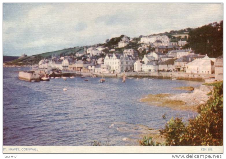 (456) Very Old Postcard - Carte Ancienne - UK - St Mewes - Autres & Non Classés