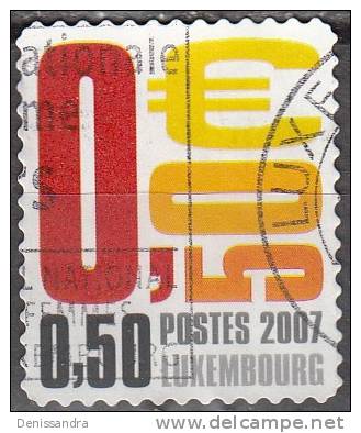 Luxembourg 2007 Michel 1742 O Cote (2008) 1.00 Euro Description Faciale Cachet Rond - Gebruikt