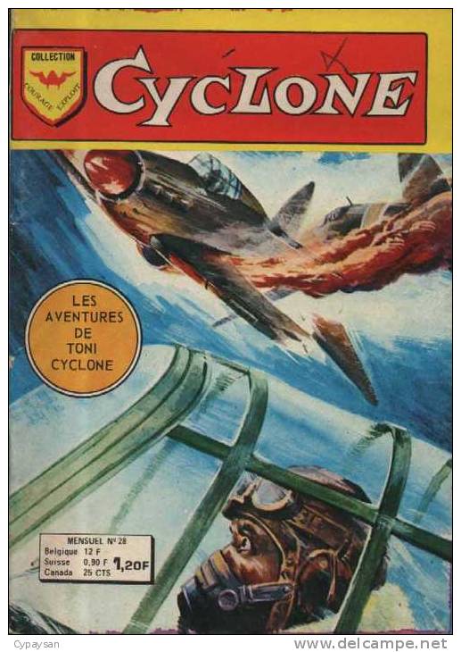 CYCLONE N° 28 BE AREDIT 08-1976 - Arédit & Artima