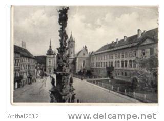 Teplice Sanov Teplitz Schönau Schloßplatz Sw 12.7.1934 - Böhmen Und Mähren