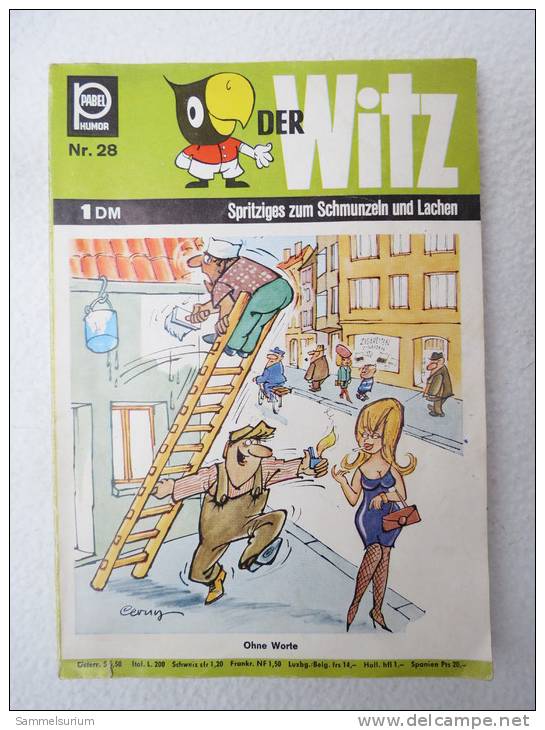 "Der Witz" Spritziges Zum Schmunzeln Und Lachen Nr. 28 Aus Den 60er Jahren - Humour