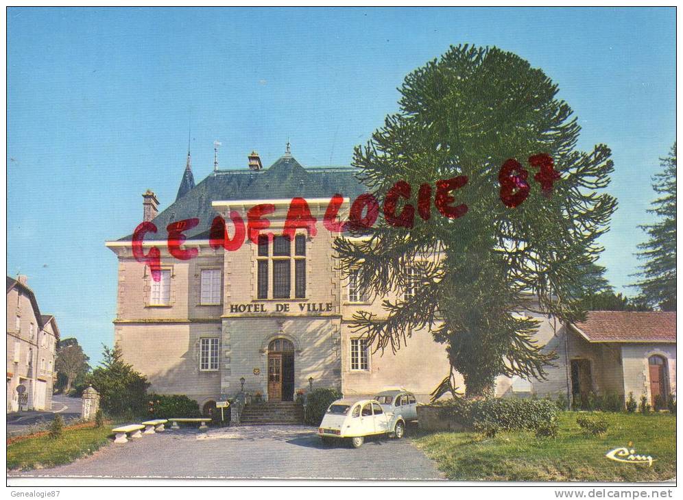 87 - ORADOUR SUR VAYRES - L' HOTEL DE VILLE - 2 CV - DEUDEUCHE - Oradour Sur Vayres