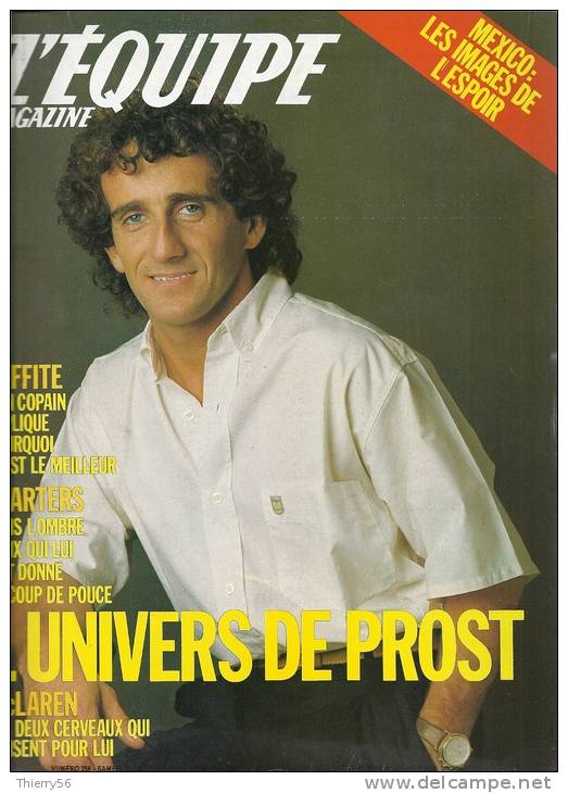 Equipe Magazine N°256 Prost F1 Laffite - Car Racing - F1