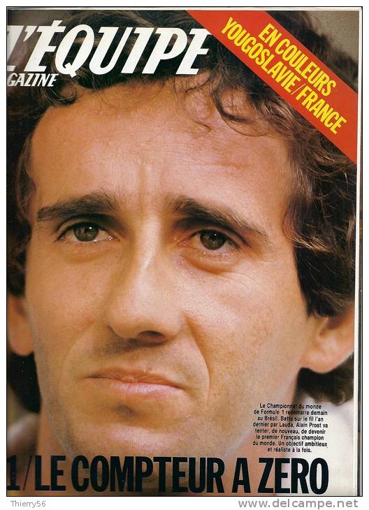 Equipe Magazine 1985 F1 Prost Laffite Cricket Lauda Tambay - Autorennen - F1