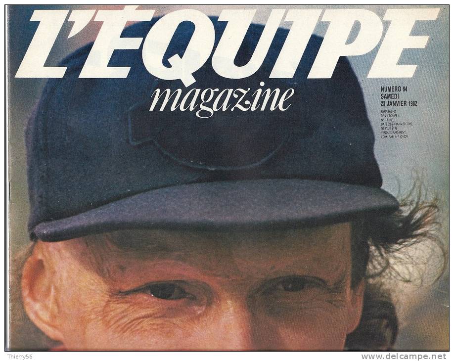 Equipe Magazine 1982 LAUDA F1 RIVES - Car Racing - F1