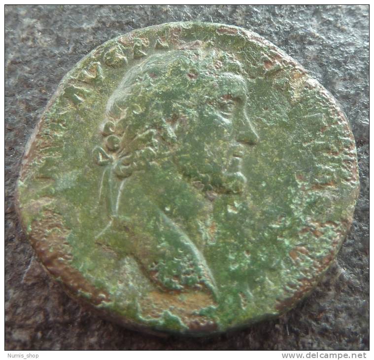 Roman Empire - #338 - Antoninus Pius - LIBERALITAS VII COS IIII S-C - VF! - Les Antonins (96 à 192)