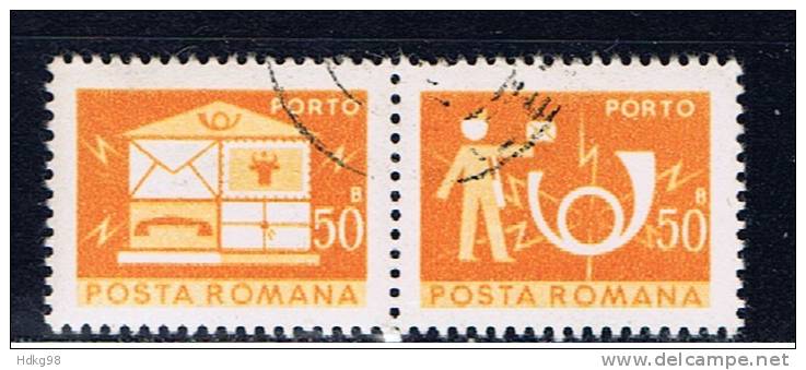 RO+ Rumänien 1982 Mi 126 Portomarken - Postage Due