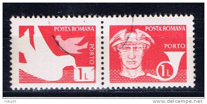 RO+ Rumänien 1982 Mi 127 Portomarken - Strafport