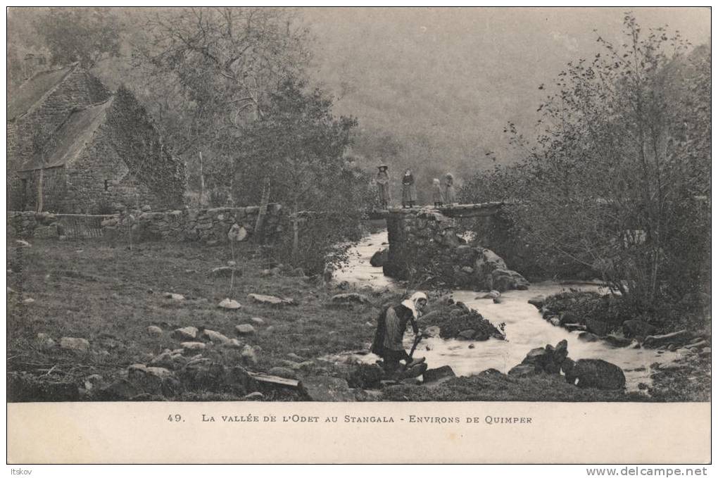 49 - Environs De Quimper - La Vallée De L'Odet Au Stangala - VIllard - Autres & Non Classés