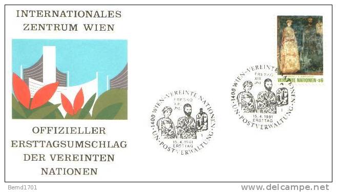 UN Wien - Mi-Nr 19 FDC (b117) - FDC