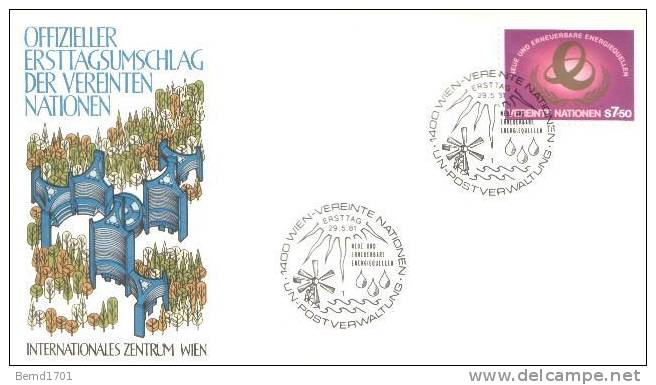 UN Wien - Mi-Nr 20 FDC (b118) - FDC