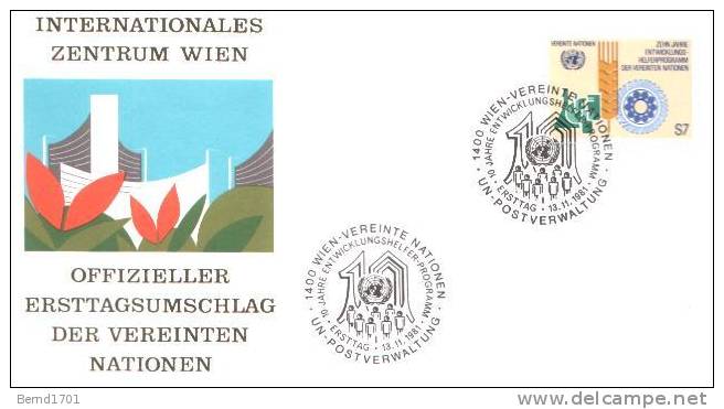 UN Wien - Mi-Nr 22 FDC (b120) - FDC