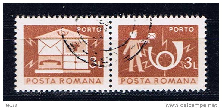 RO+ Rumänien 1982 Mi 129 Portomarken - Postage Due