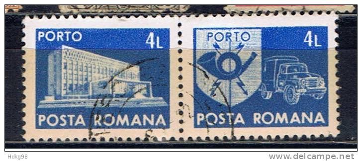 RO+ Rumänien 1982 Mi 130 Portomarken - Postage Due