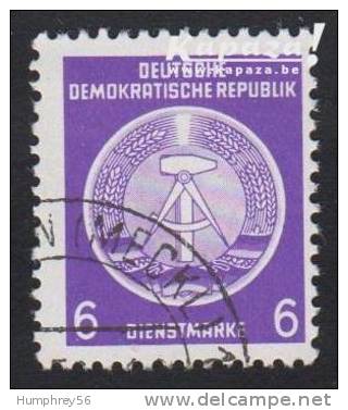 1954 - DDR - Michel 2 [Dienst Briefmarke/Service] + MECKLENBURG - Used