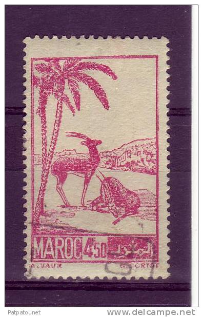 Maroc YV 231B O 1945 Gazelle - Gibier