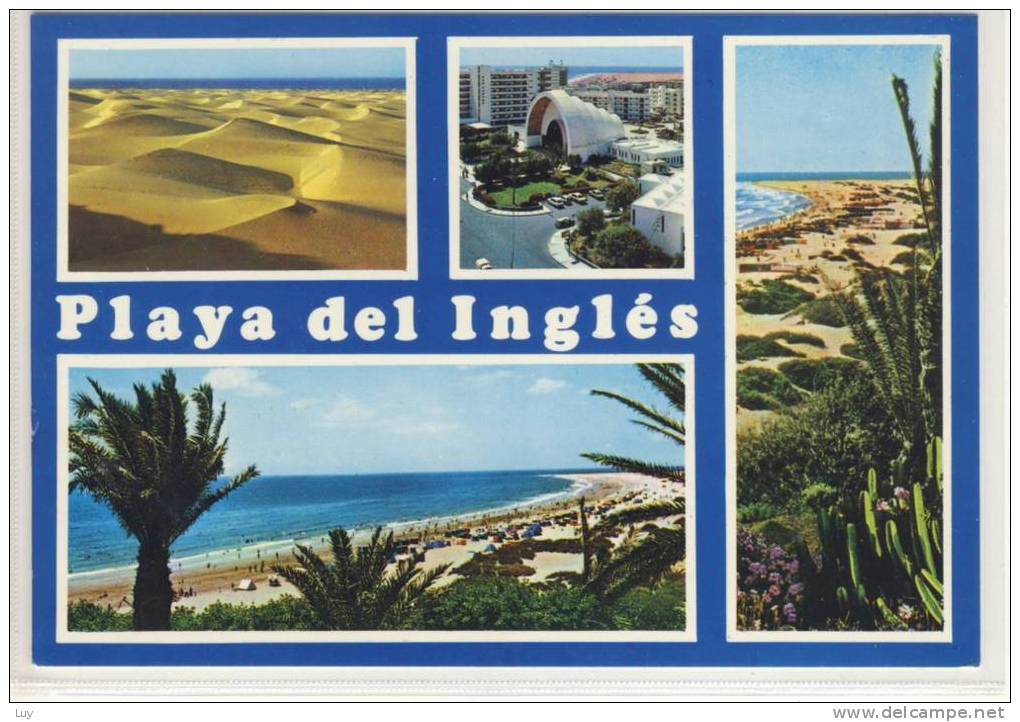 GRAN CANARIA - Playa Del Ingles - Multicard 1991 - Gran Canaria