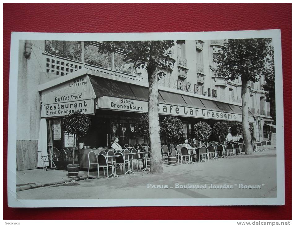 75 - PARIS - Bld JOURDAN "Roblin" - Café Bar, Brasserie.... - Arrondissement: 14