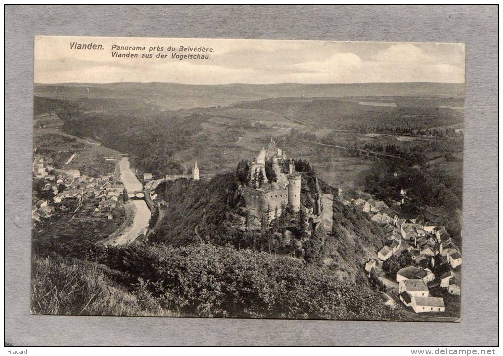 38171   Lussemburgo,   Vianden -  Panorama  Pres  Du  Belvedere,  NV - Diekirch