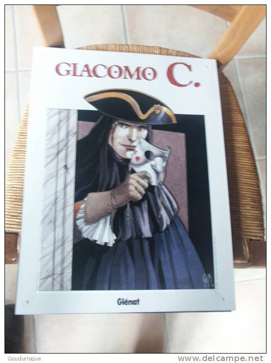 PLAQUE METAL GIACOMO C - Giacomo C.