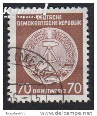 1954 - DDR - Michel 27 [Dienst Briefmarke/Service] + MECKLENBURG - Oblitérés