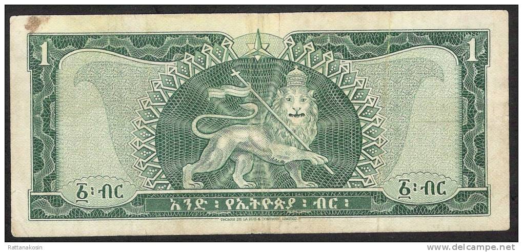 ETHIOPIA   P25a   1   DOLLAR   1966   VF - Ethiopia