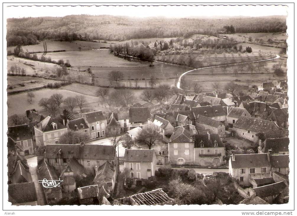 LA BACHELLERIE Vue Générale Aérienne Et Domaine De La Genèbre (CIM) Dordogne (24) - Autres & Non Classés