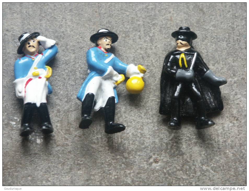 FIGURINES ZORRO PUBLICITAIRE - Other & Unclassified