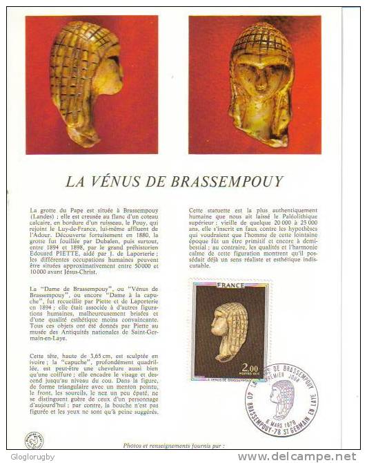 LA VENUS DE BRASSEMPOUY - Prehistory